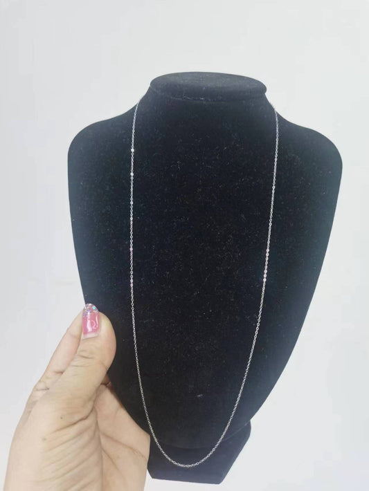 S925 Sterling Silver Necklace Chain: 50 CM / 24 inch